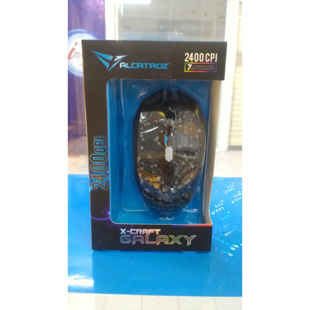 Mouse Gaming Alcatroz X-Craft Galaxy