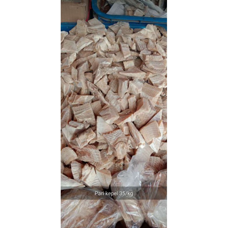 

IKAN ASIN #PARI KEPEL