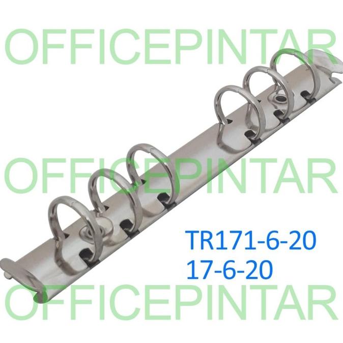 

Ring Mekanik Binder 6 Lubang B6 17-6-20 TR171-6-20/20