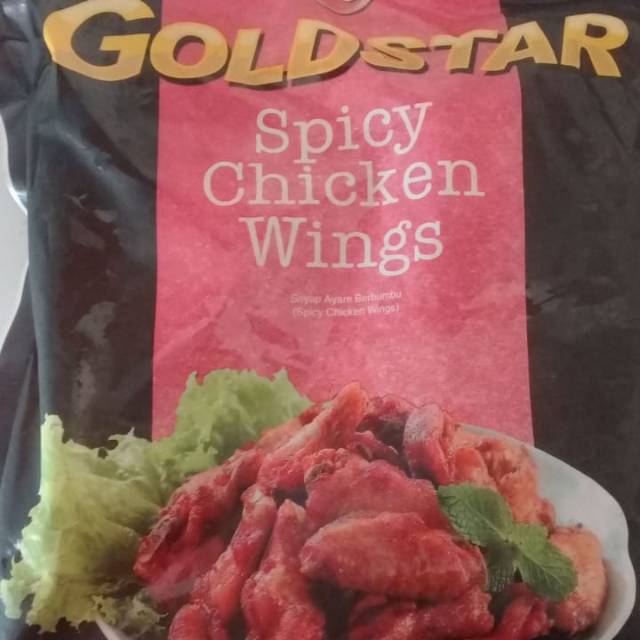 

Goldstar spicy chicken wings 500gr