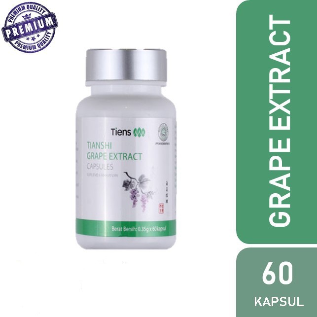 Obat Herbal Tiens Murah Menurunkan Kolesterol Tinggi Grape Extract