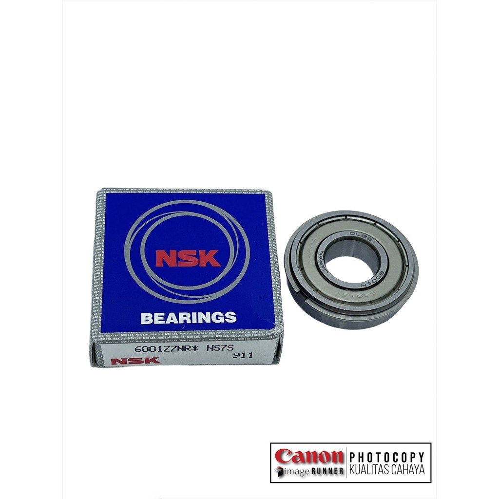 Bearing Lower Canon IR 6570/5075 IRA 6075/6275 NSK 6001ZZNR Jepang