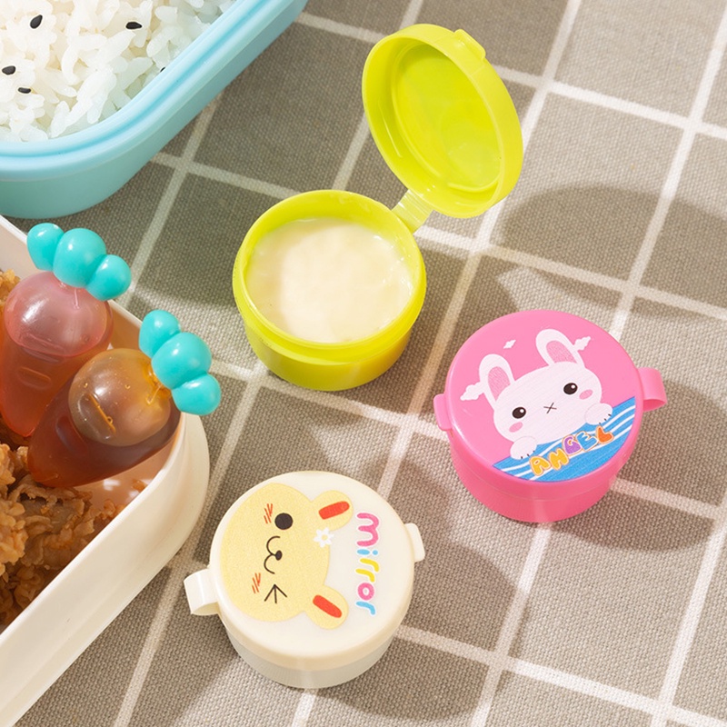 GrosirMart Botol Saus Bento Mini / Botol Saos Tomat Sambal Kecap Selai Anak / Wadah Saus Tempat Saus Bekal / Saus Cup