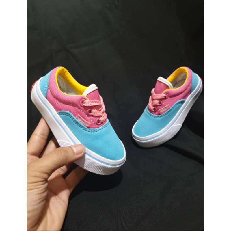 SEPATU ANAK VANS RAINBOW PREMIUM QUALITY VANS ANAK CEWEK