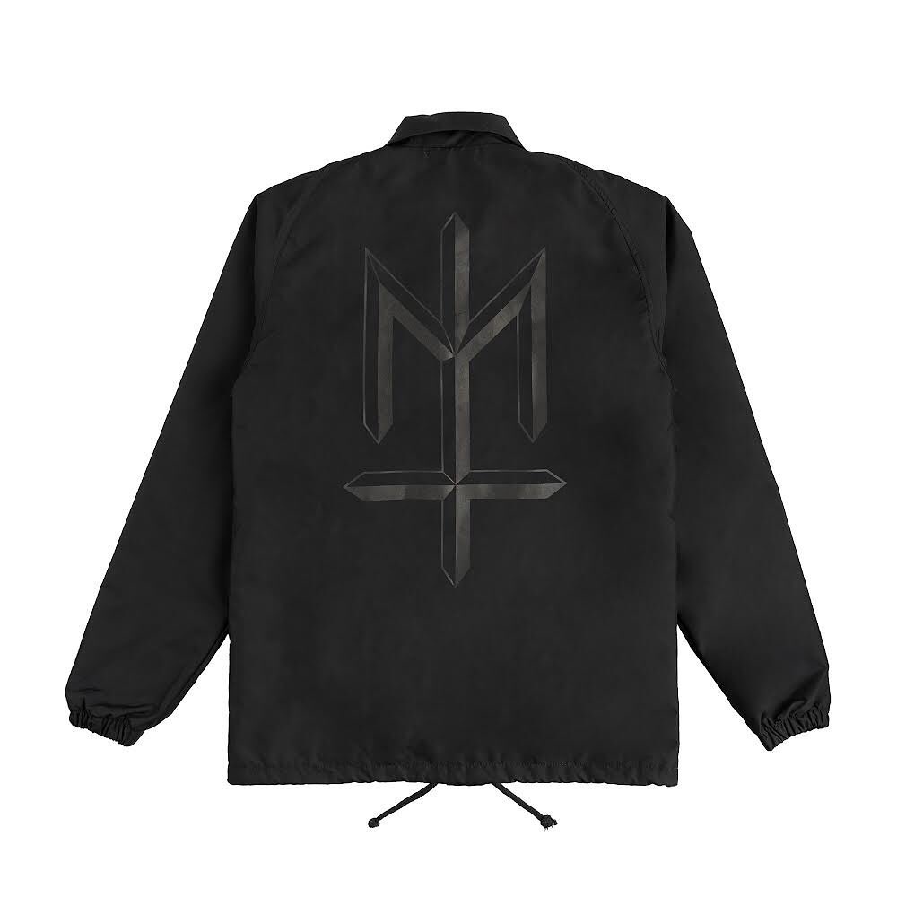 COACH JACKET MATERNAL DISASTER LOGO