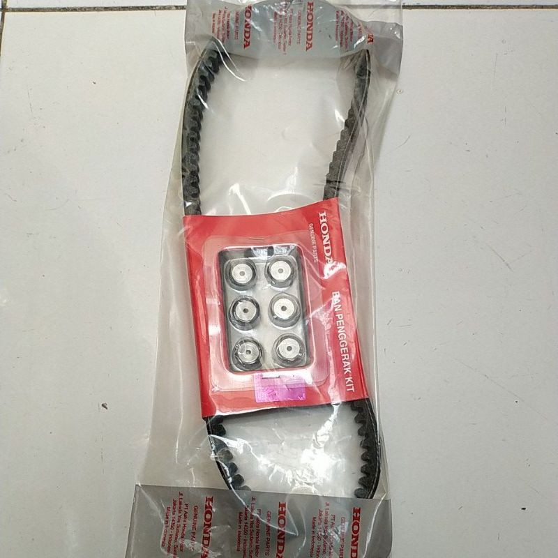 vbelt Assy beat karburator vbelt satu set plus roller beat karburator Scoopy karburator