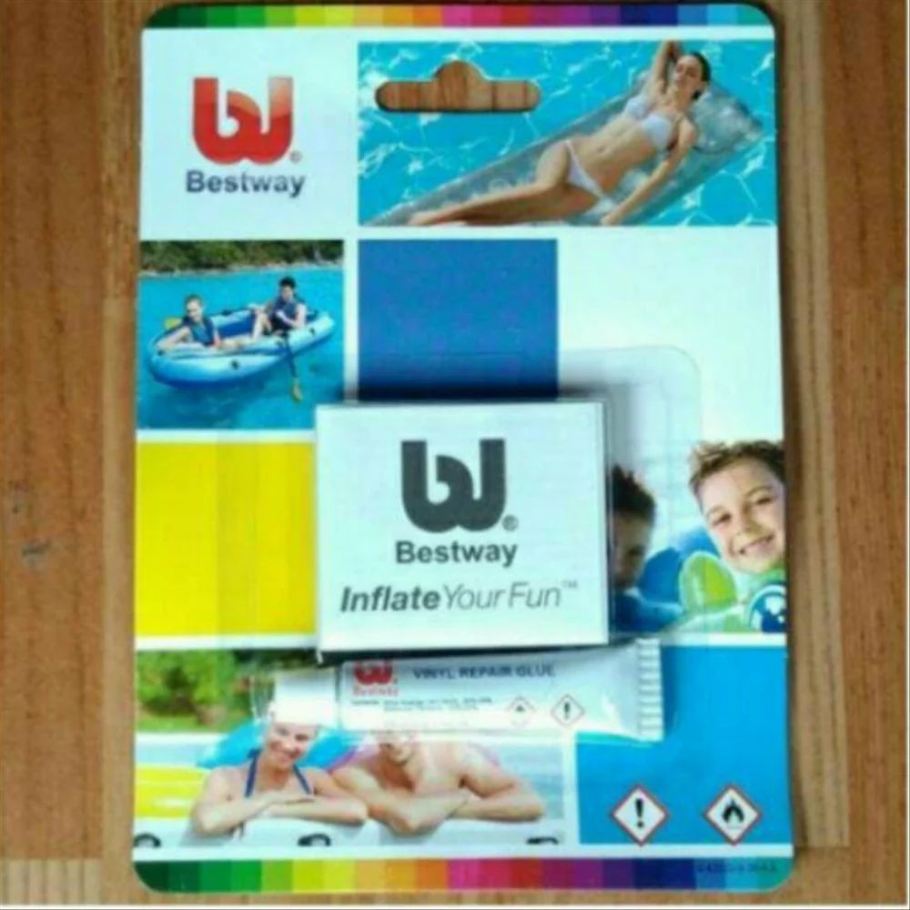 【Bisa COD】 Lem Tambal Repair Kit Bestway` Kasur Angin - Bantal Tiup - Kolam - Pelampung - Sofa Angin