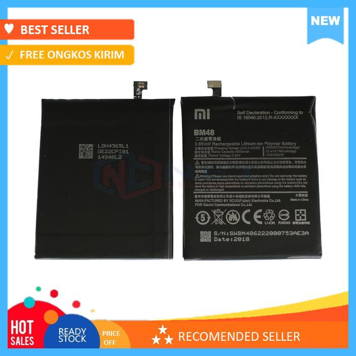 Baterai Xiaomi Mi Note 2 / Bm48 / Batrai Mi Note 2 / Bm48