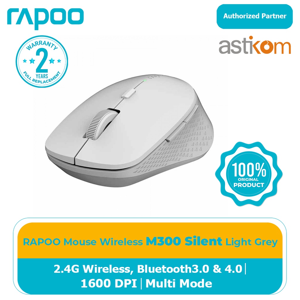Rapoo Mouse Bluetooth Wireless M300