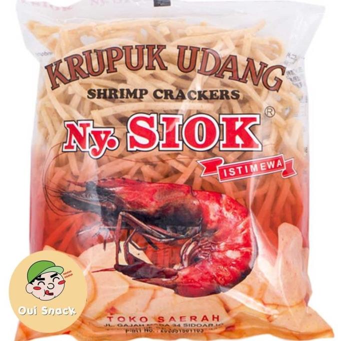 

KERUPUK UDANG NY. SIOK STIK / KRUPUK NY. SIOK GROSIR | OUI SNACK