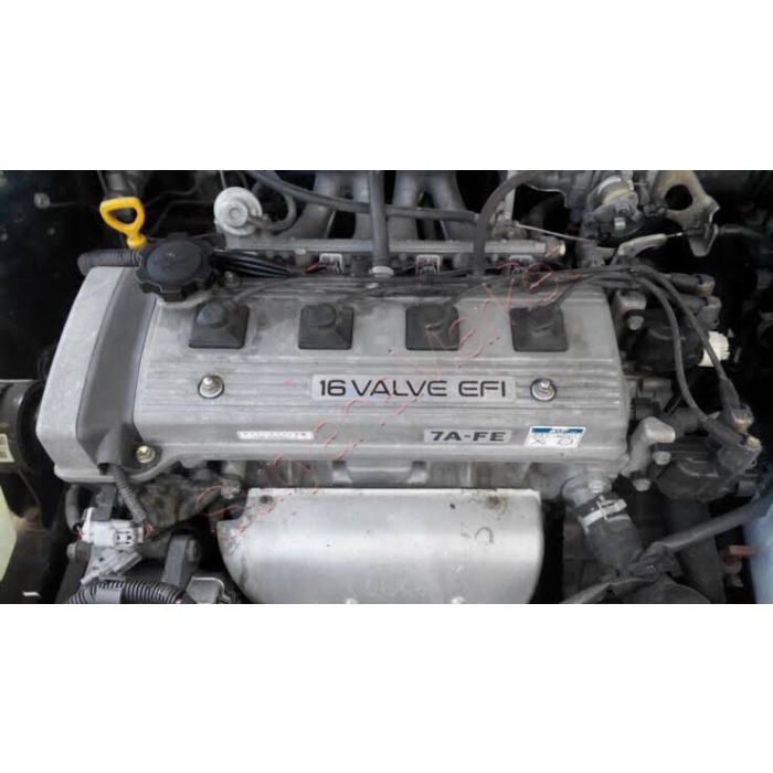 Simbol plat engine 16 VALVE EFI