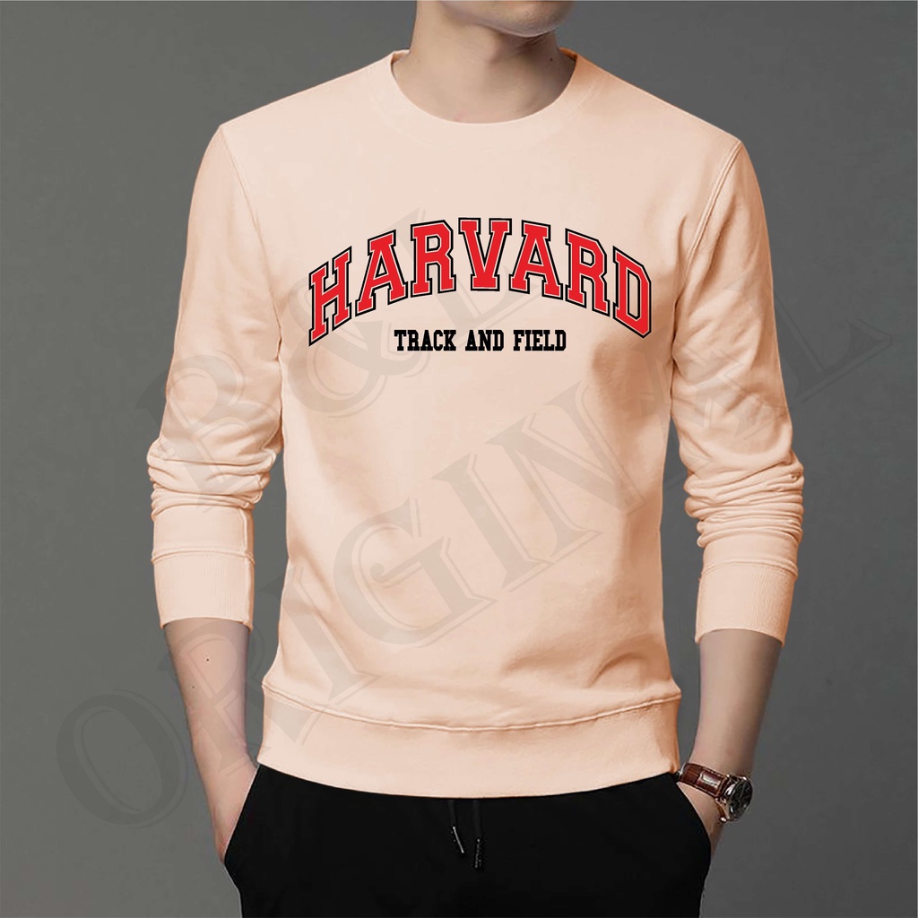 BS/COD/BAJU KAOS HARVARD/ATASAN FASHION PRIA DAN WANITA LENGAN PANJANG/GOOD QUALITY