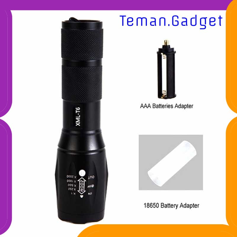 TG-IE169 TaffLED E17s Senter LED Cree XM-L T6 3800 Lumens