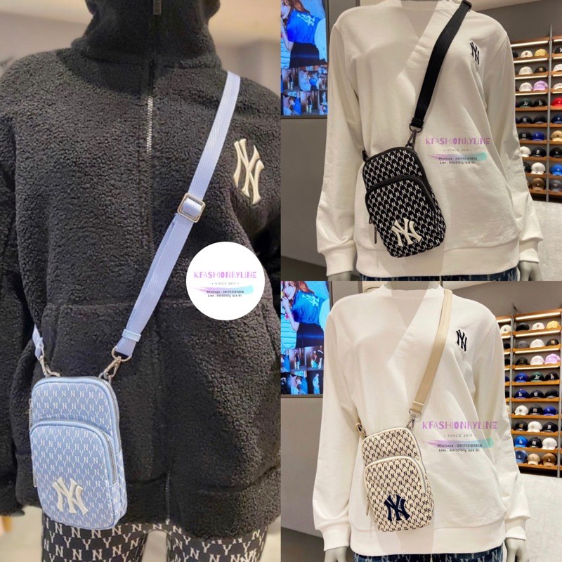 MLB Monogram Mini Cross Bag New York Yankees