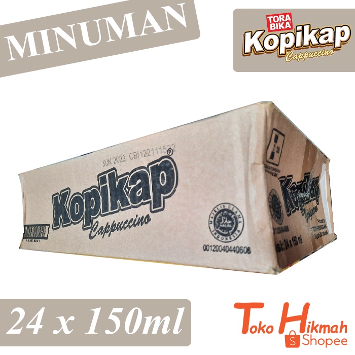 Kopikap Cappuccino isi 24pcs / Minuman kopikap isi 24 cups