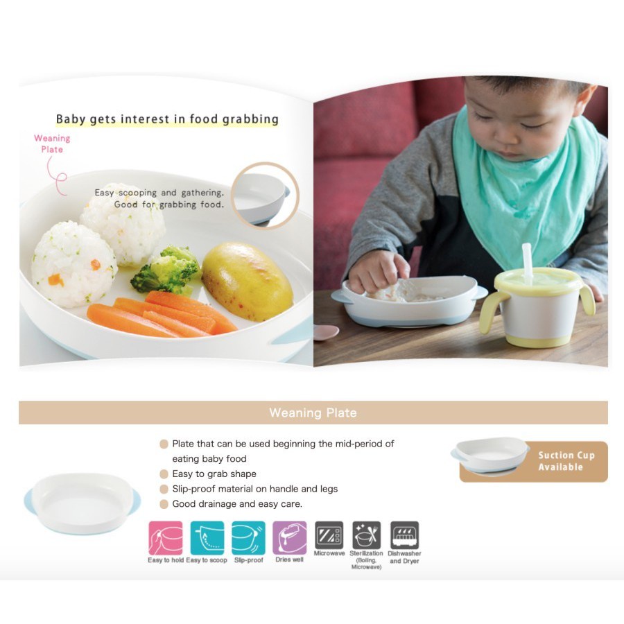 RICHELL LO BABY FOOD COOKING SET B / TLI FEEDING SET (Peralatan Makan MPASI Bayi) / Perlengkapan Makan Bayi