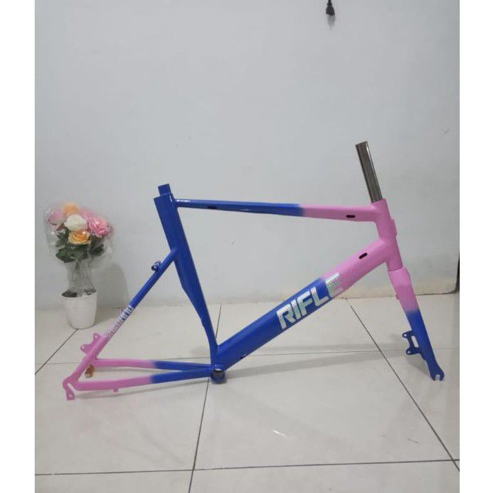 frame set minivelo fixie, custom rifle