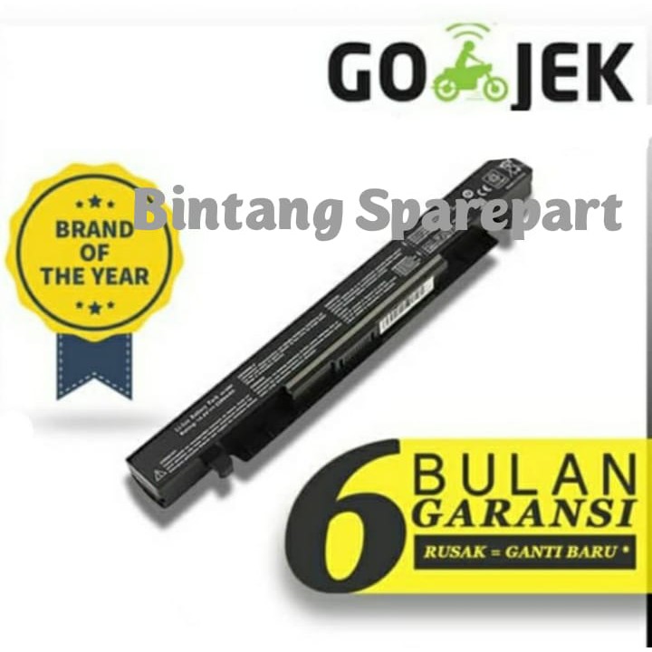 Baterai Asus X450 X452 X452C X452CP X452E A41-X550 A41-X550A ORIGINAL