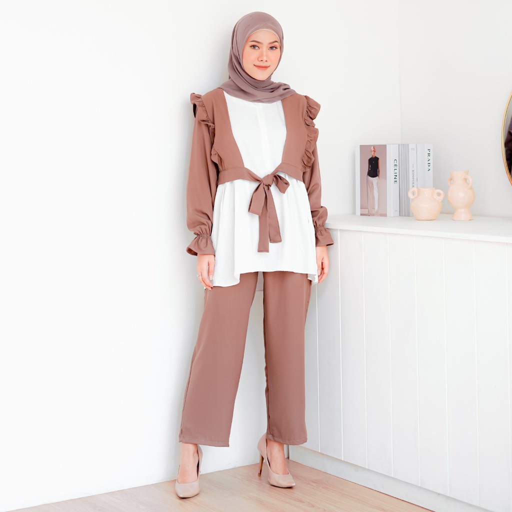 Popular Grosir Fashion Murah Wanita Muslim Baju Setelan OdetaTa