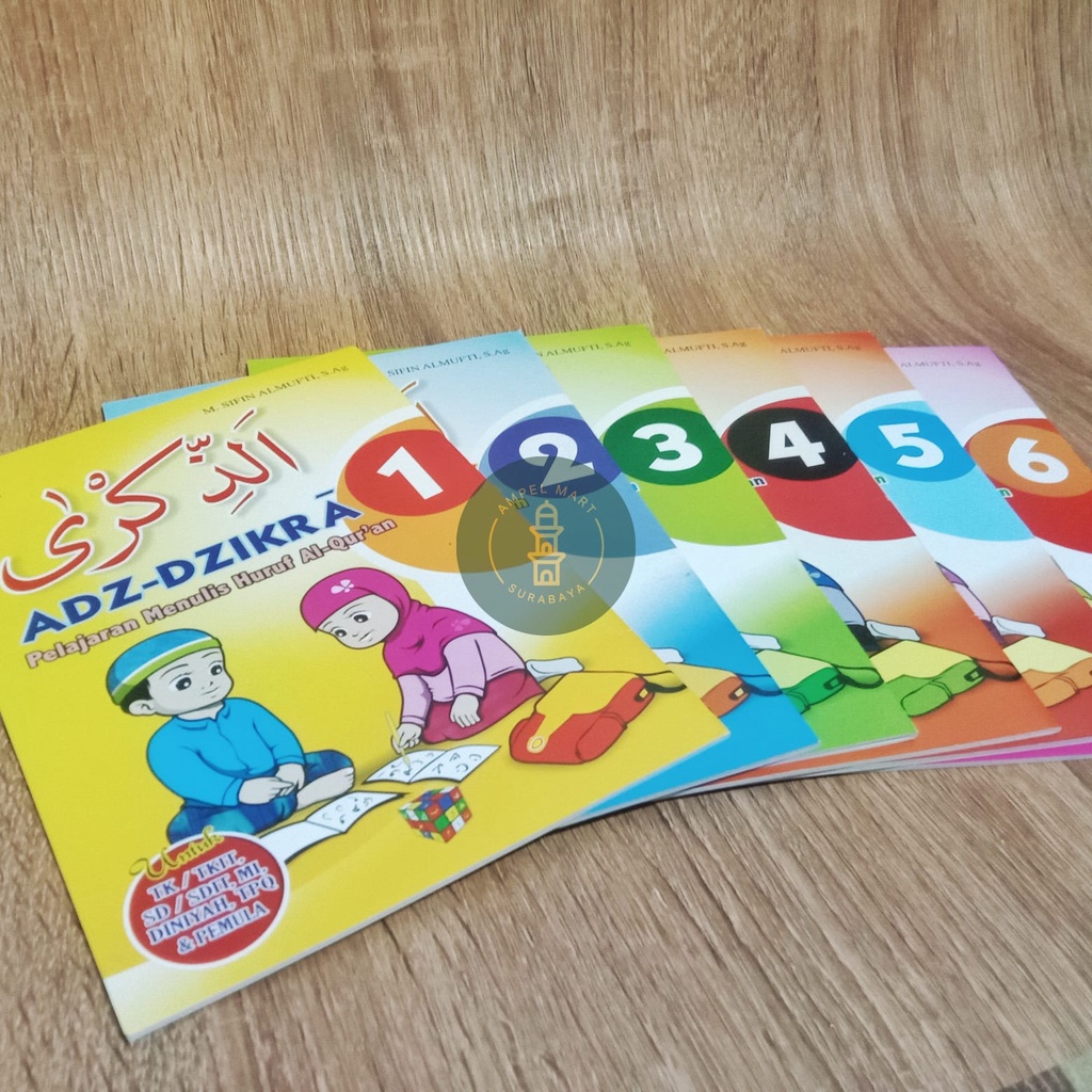 Adz Dzikra Pelajaran Menulis Huruf Al-Qur'an M. Sifin AlMufti, S. Ad Zikra - PUSTAKA NUUN