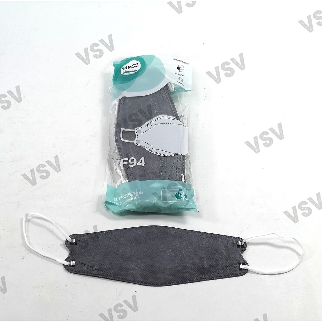 Masker KF94 warna polos kualitas premium (NO BOX)