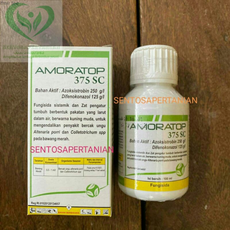 fungisida sistemik dan ZPT AMORATOP 375 SC 100ml