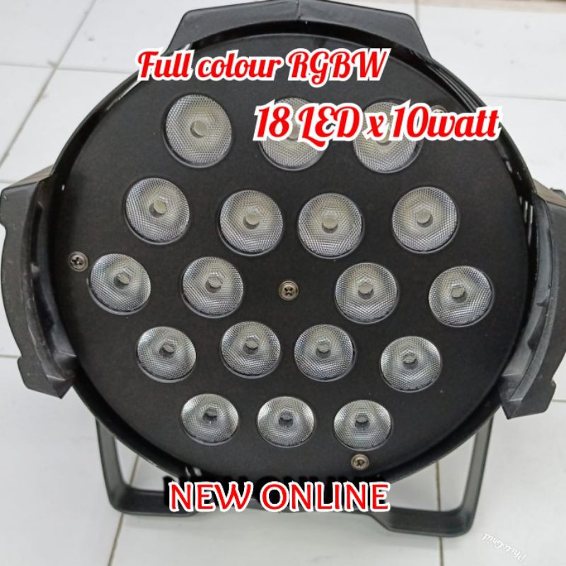 LAMPU PARLED AMATE 18LEDx10watt FULL COLOUR RGBW