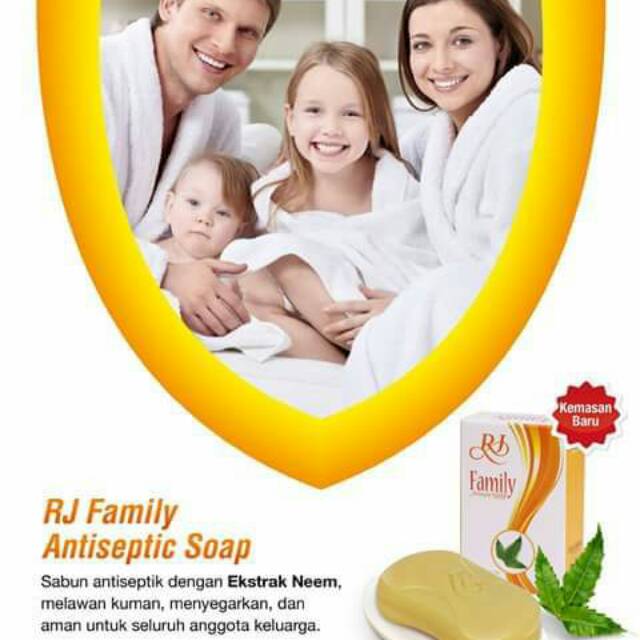 CNI RJ Antiseptik Soap Family CNI (isi 3pcs)