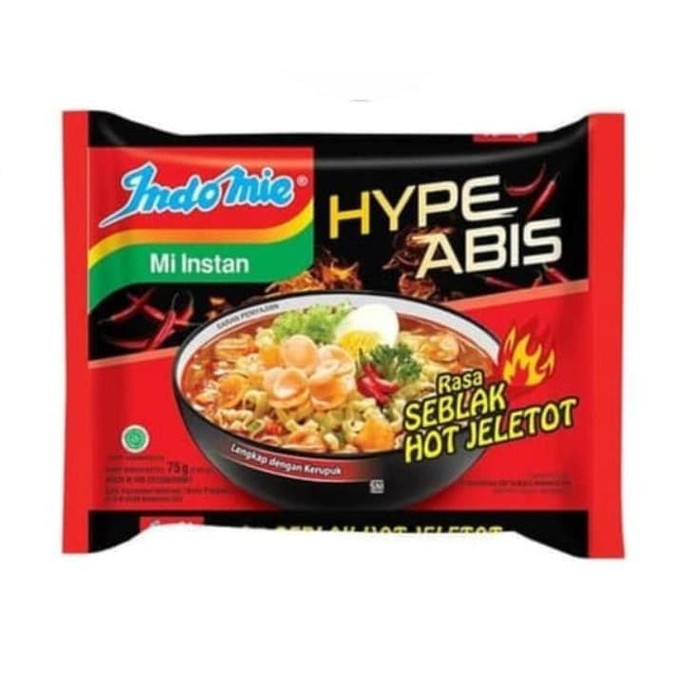 

INDOMIE HYPE ABIS SEBLAK HOT 75G