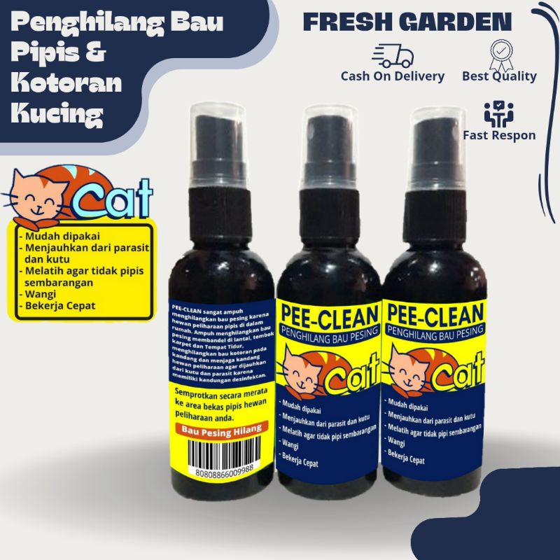Jual Spray Penghilang Bau Pesing Pipis Kucing Anjing Spray Pengusir Kucing Cat Repellent Pee