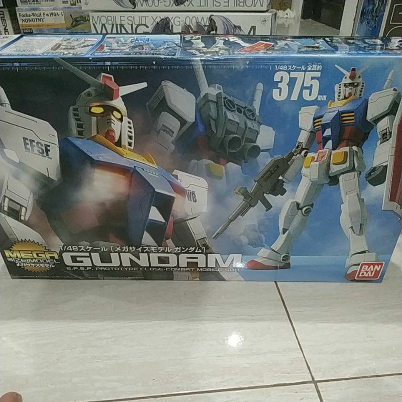 mega size rx 78 gundam 1/48 bandai