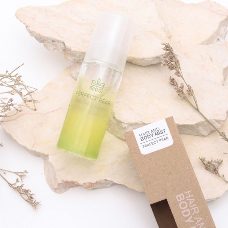 HAIR BODY MIST PERFECT PEAR/ Bodymist Body parfum hair mist, parfum rambut body mist