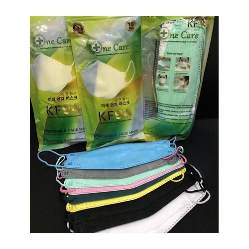 Masker KF94 3D Evo 3Ply Varian MIX Embos isi 20pc Sachet Pack Premium