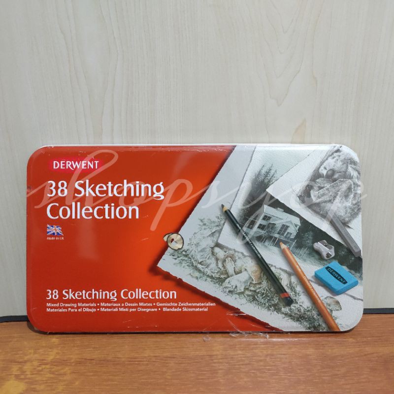 

Derwent Sketching Collection 38 Tin Limited