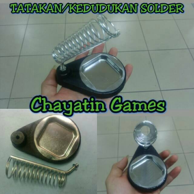 TATAKAN SOLDER/KEDUDUKAN SOLDER