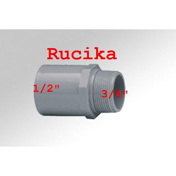 Valve sock 3/4&quot; X 1/2&quot; rucika