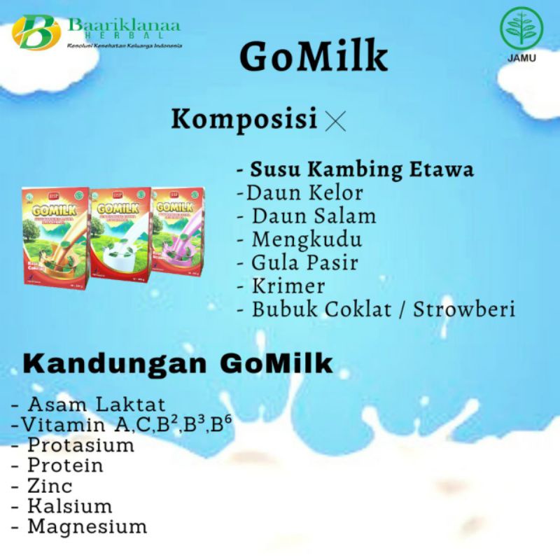 

GOMILK - SUSU KAMBING ETAWA - GOMILK