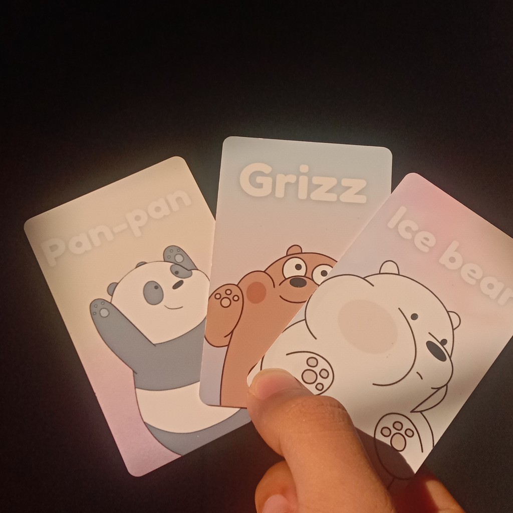 

We Bare Bears Voice ID Card