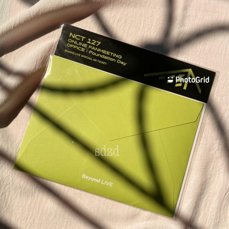 SEALED YUTA JUNGWOO AR TICKET NCT 127 BEYOND LIVE MD MERCH GOODS OFFICIAL PC PHOTOCARD resonance sti