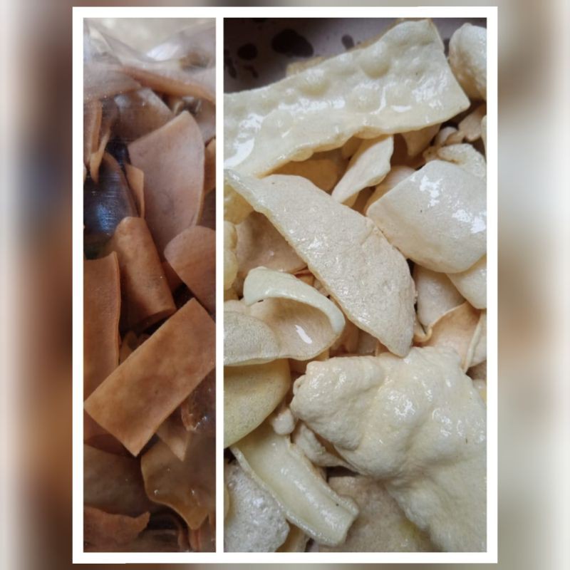 Krecek Rambak Sapi Lokal/ Rambak Pritilan - 500gr