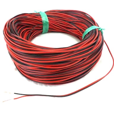 Termurah Kabel Serabut isi 2 atau 2 jalur untuk Lampu Led Kolong, Tweeter Audio Mobil, Dll Harga Per