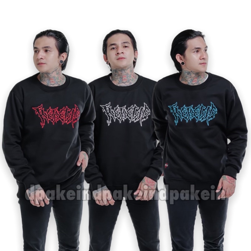 Crewneck Rebel Id Crewneck Bordir Crewneck Roots Sweater Rebel Id Jaket Rebel Id