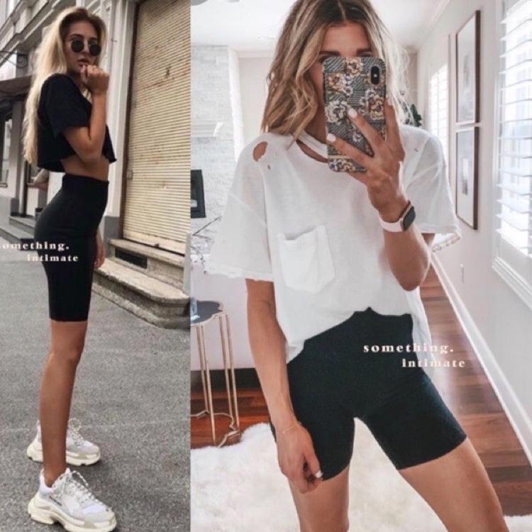 [PRODUK VDBNR] Celana Pendek Wanita Forever21 Celana Sport Highwaist Legging Celana Biker Shorts Ori