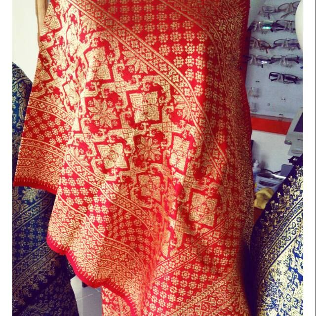Songket Palembang Kain dan Selendang