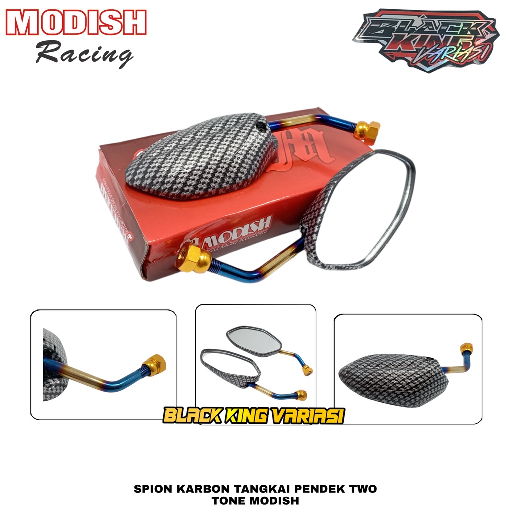 SPION CARBON TWOTONE MINI BEAT VARIO SCOOPY SPACY PCX SUPRA