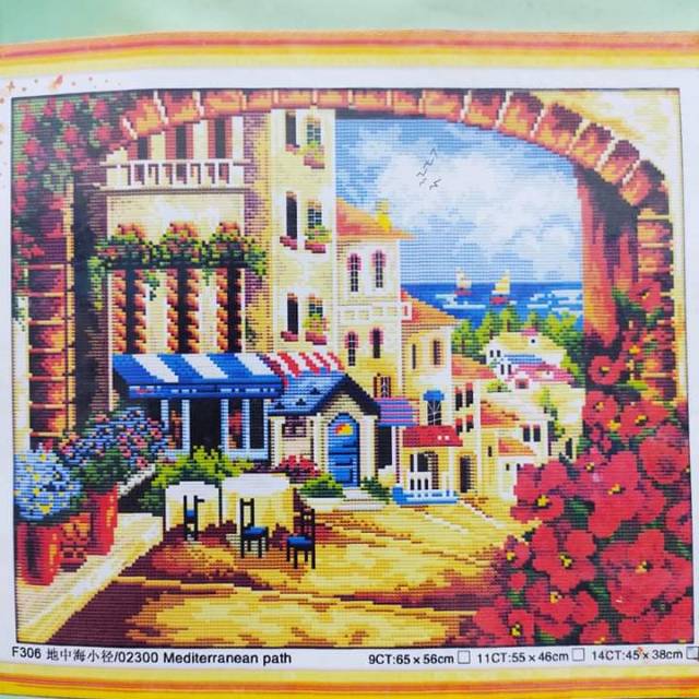 Kit cross Stitch NKF 14ct