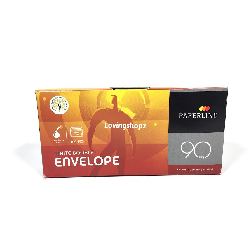 

Amplop Paperline 90 PPS putih polos