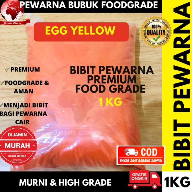 

Pewarna Makanan Bubuk Egg Yellow 1Kg/ Pewarna Makanan Kuning