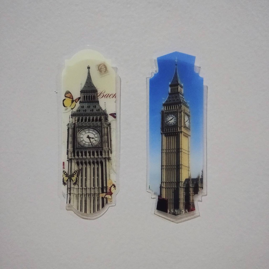 

Pembatas Buku Mini Mika Bookmark Gambar Big Ben London Inggris