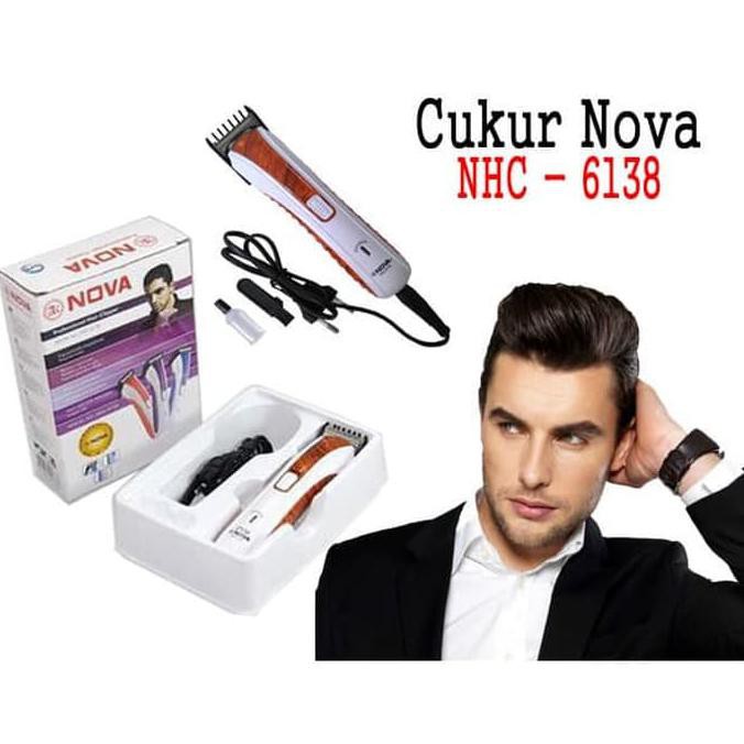 Alat Cukur Nova NHC-6138 / Hair Clipper Trimmer Nova NHC-6138 MURAAAh